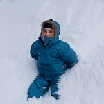 LJ at play in the snow
