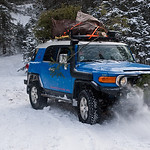 Getting unstuck after parking off the side of the road